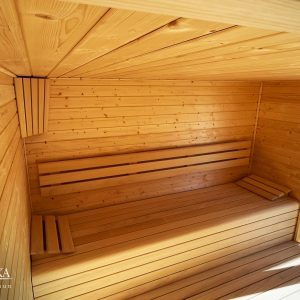 Venkovní sauna Světice.